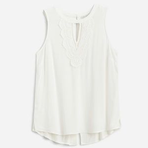 Stitch Fix off white sleeveless top